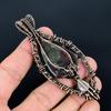 Dragon Blood Jasper & Moonstone 999 Copper Wire Wrapped Pendant, Handmade Gemstone Tree Of Life Pendant Jewelry, Gifts For Wife Brand New Pendant