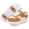 TUINANLE New Boys Fashion Sneakers Roller Skating Casual Shoes Best Girls Gift Four Wheel Inline Skates