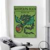 1PC Retro Hookfang Seashocker Toothless Dragon Cards Wall Art For Kitchen Decor, Poster Prints Home Decoration