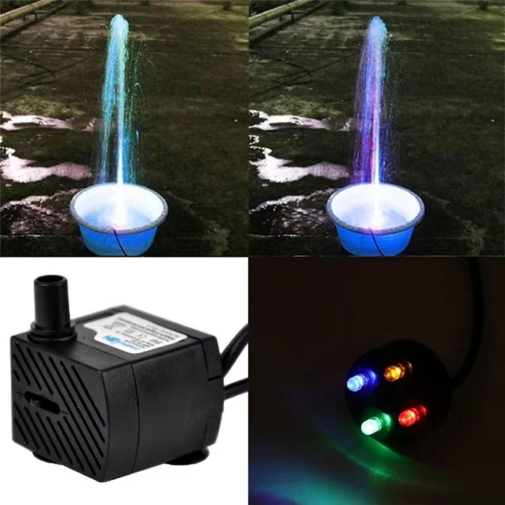 Low Noise Submersible Pump Ultra-Quiet Water Circulation Pump Aquarium Filter Pump  Fountain