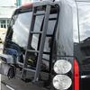 For Land Rover Discovery 3 LR3 Discovery 4 LR4 2004-2016 Black Aluminum Car Rear Tail Door Ladder Climbing Exterior Accessories