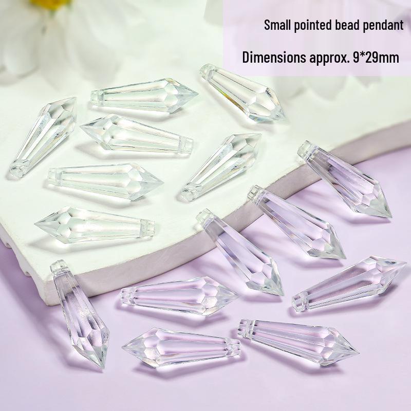 Acrylic Water Drop Crystal Chandelier Pendant Ornament for Wedding Pavilion or Christmas Decoration