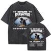 Washed Vintage Rapper Don Toliver Hardstone Psycho Album Print T Shirts Unisex Women Fashion Hip Hop Oversized Tshirts Streetwear