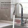 Lingjuli Gunmetal Grey Pull-Out Kitchen Faucet