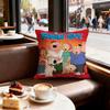 Cartoon Family Guy Cushion Cover Decorative Cushions Covers Cover Sofa x Pillow  Piece x x Pillowcase