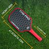 LEATOU T700 Pickleball Paddle Carbon Fiber Pickleball Paddle 16mm Polypropylene Honeycomb Core Pickleballs Paddles Pickle Ball