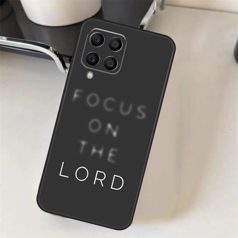 Bible Jesus Christ Christian Quotes Funda For Samsung Galaxy M13 M23 M33 M53 M12 M22 M32 M52 M11 M31 M51 M20 M54 M34 M14 Case