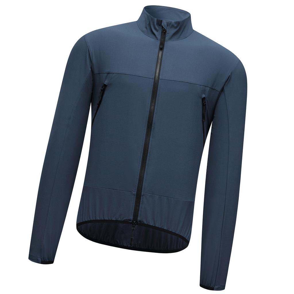 Riding Jacket for Men Women Windproof Rainproof Lightweight Vented Breathable with High Capacity Pockets Cycling Jacket