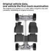 Smabee Left Drive for Subaru Solterra for Toyota BZ4X 2023-2025 TPE 3D Car Floor Mats Cargo Liner Trunk/Backrest Pad Waterproof