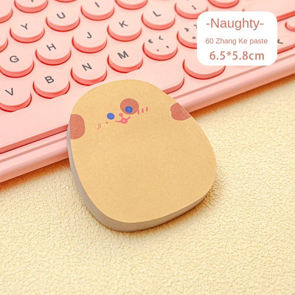 Colored Messages Sticking Paper Cartoon Message Paper Memo Pad Sticky Notes  Girls