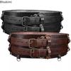 Middeleeuwse Viking Piraat Leer Pantser Riem LARP Kostuum Noors Keltisch Krijger Ridder Tailleband Cosplay Rekwisieten Steampunk Accessoires
