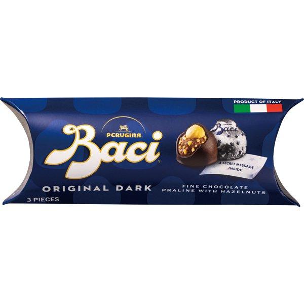 batch N1-01 Original dark chocolate box, 3 piecesBaci batch is the main brand manufactured by Perug Baci batch is the main brand manufactured by Perug