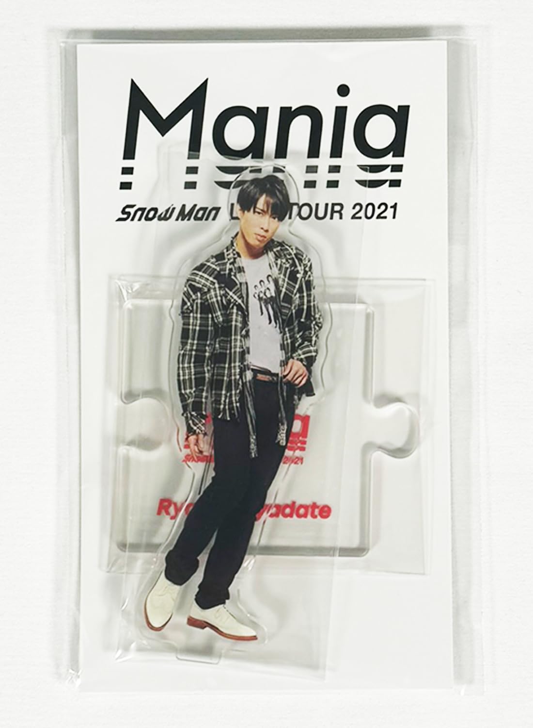 Snow Man LIVE TOUR 2021 Mania Акриловый стенд Официальный мерч (Рёта Миядате)