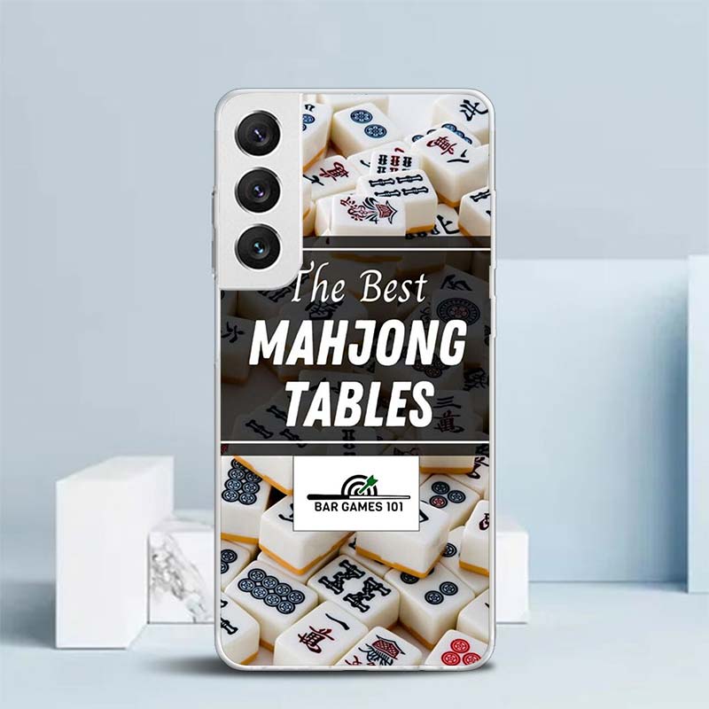 Creative Mahjong Soft Cover for Samsung Galaxy S25 Edge S26 S24 S23 Ultra Phone Case S22 S21 Plus S20 FE Print Pattern Shell Gal