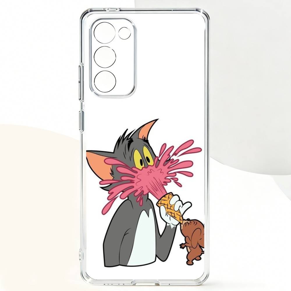 F-Funny TomS Cartoon J-JerryS  Phone Case For Samsung Galaxy A91,80,73,72 ,71,53,52,32 ,31,22,21s,20,Transparent Case