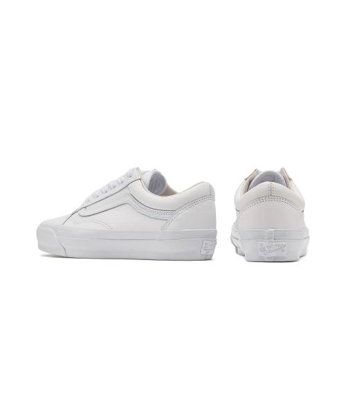 [Vans] Premium Old Skool LX - (Leather) White VN000CQDWWW1