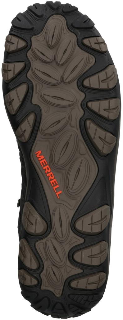 Men's Trekking Shoes Merrell Accentor 3 Gore-Tex Mid Boots Black Tangerine