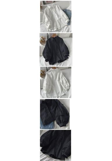 Women's Lantern Puff Sleeve Shirt - Spring, Summer, Autumn, Winter Design In Petite Fashion