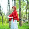 Halloween Anime Rurouni Men Himura Kenshin Kimono Costume or Wig