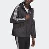 Adidas Jackets Men's Black Hooded Moderate Instructor GN3551