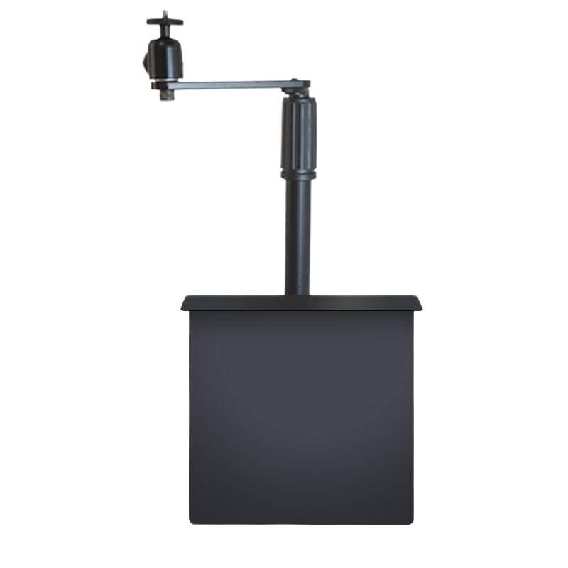 Universal Hidden Projector Wall Bracket, 6mm Thickened Shelf for Bedside or Floor Installation.