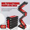 Strong Magnet Magnetic Level Meter Multi-angle Foldable Protractor Angle Finder Gauge  Building