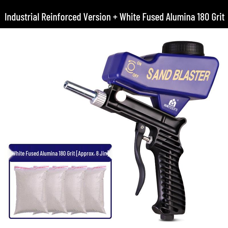 Tianfeng Handheld Pneumatic Sandblasting Gun - Rust Remover & Metal Refurbisher