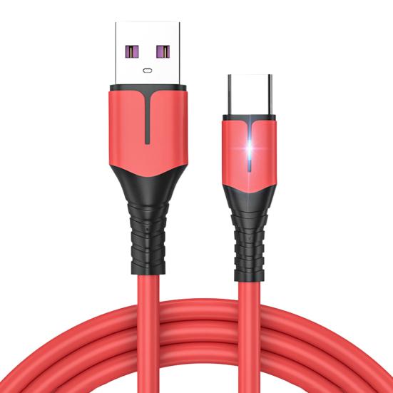 Data Cable Universal Flame Retardant Anti-winding LED Indicator Stable Output Super Fast Charging