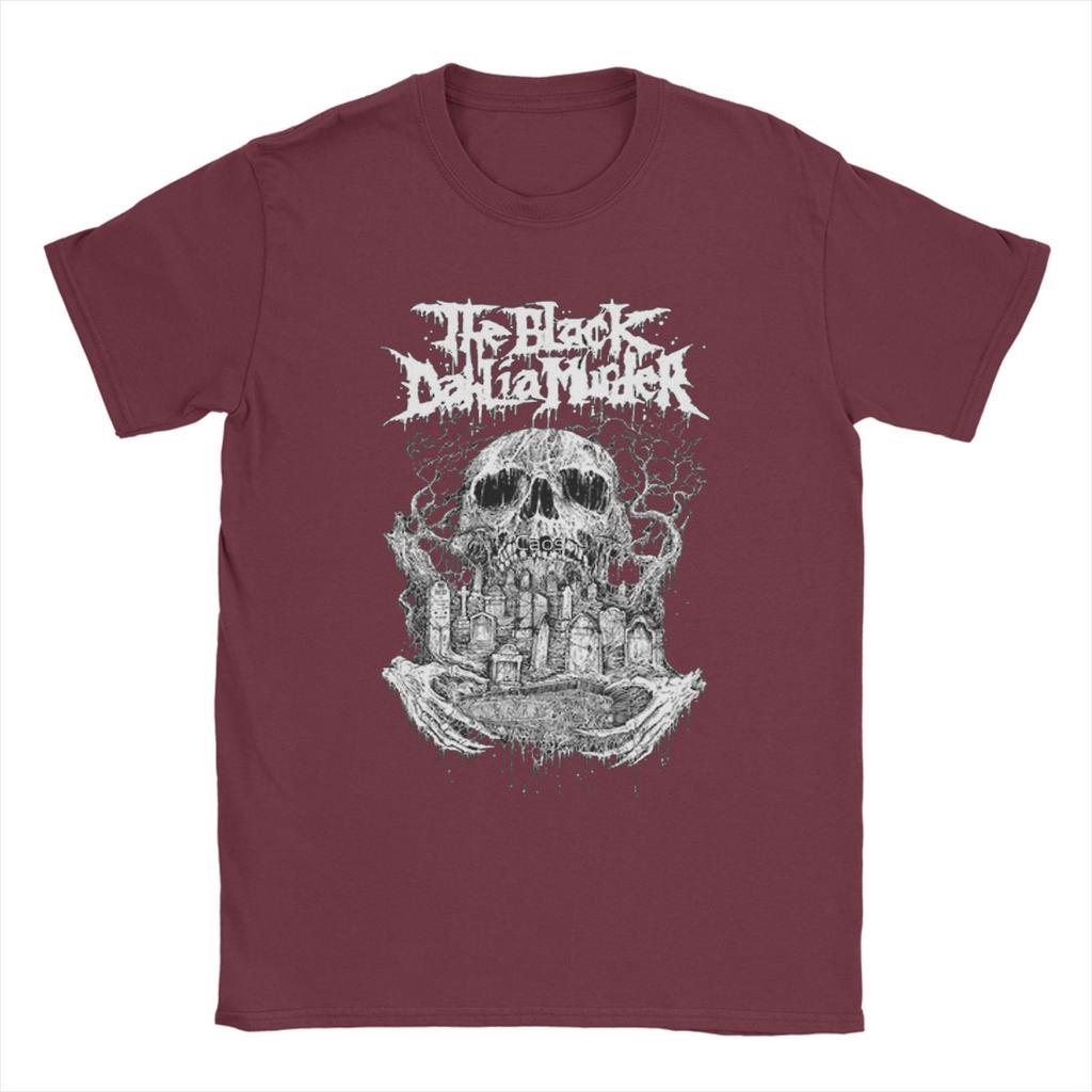 THE BLACK DAHLIA MURDER Band Men T Shirt Novelty Tees Short Sleeve Round Collar T-Shirt 100% Cotton Gift Idea Clothes