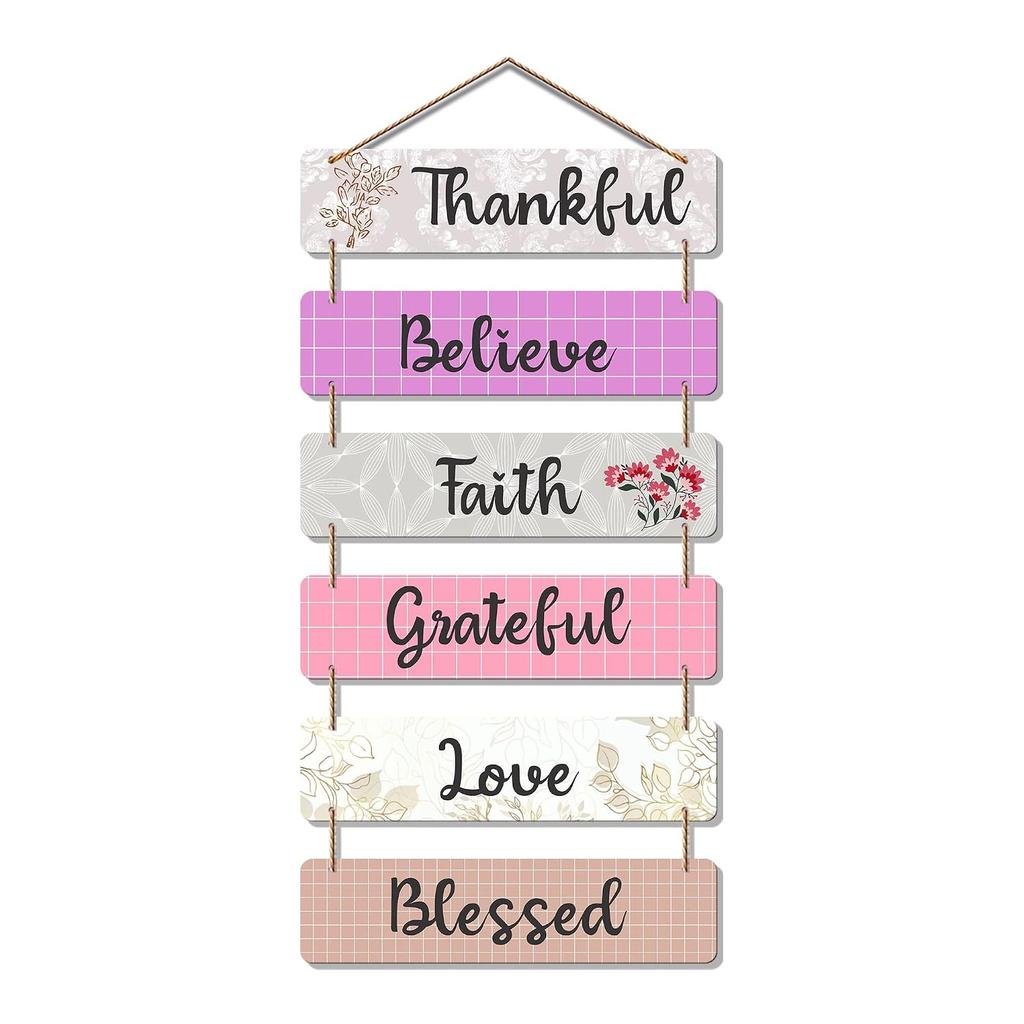 Decorative Wall Hanging, Wooden Art Decoration Item For Living Room, Bedroom