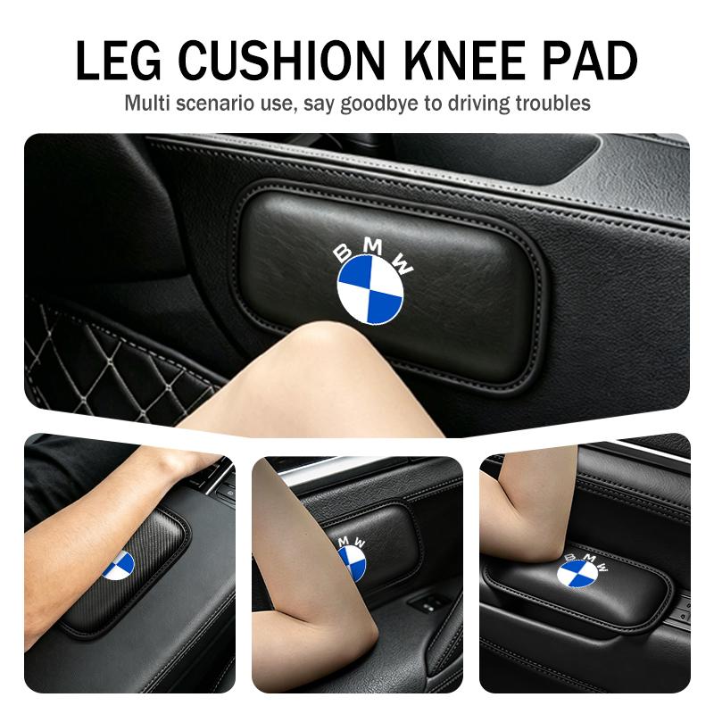 Car Center Console Leg Cushion Anti-collision Knee Protection Pad For BMW Performance X1 M3 M6 F01 F02 E34 E36 E60 F10 F20 X6