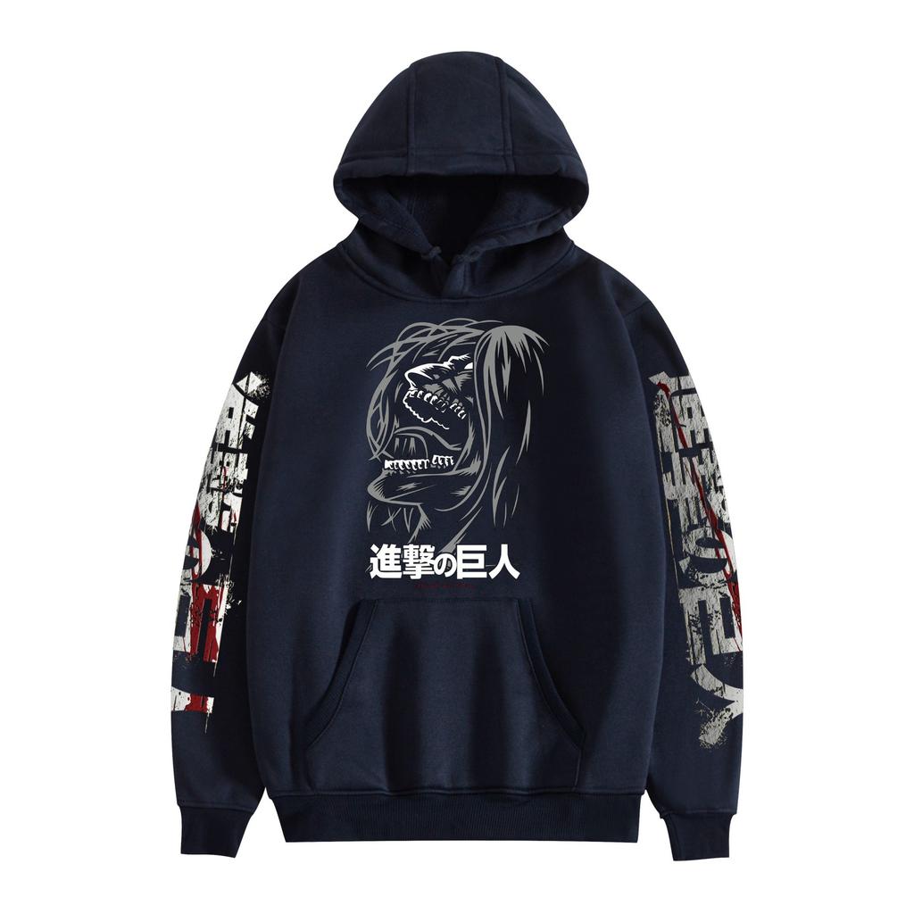 New Arrivals Couple Fashion for Fans of Attack on Titan Printed Sweatshirt Outdoor Sport Cosplay Pullovers Hoodie
