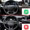 2PCS Car Shift Paddle Extender Aluminum Alloy Paddle Shifter For Hyundai Genesis G80 G330 2014-2019 Screw Fixed Steering Wheel Modification DecorCover