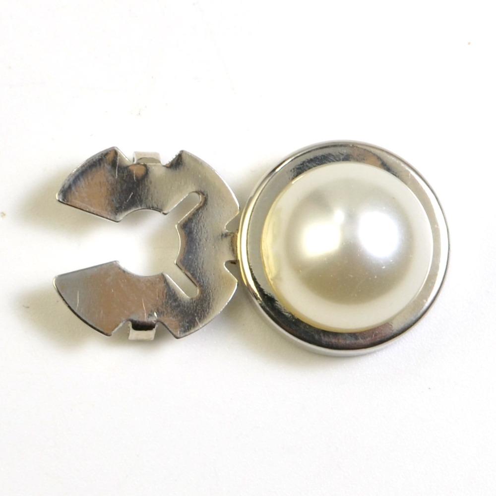 

New 18mm Decorative Button Covers Fashion Design Metal Cufflink and Button Gold Silver DIY Craft Jewelry Buttons for Clothing срібний