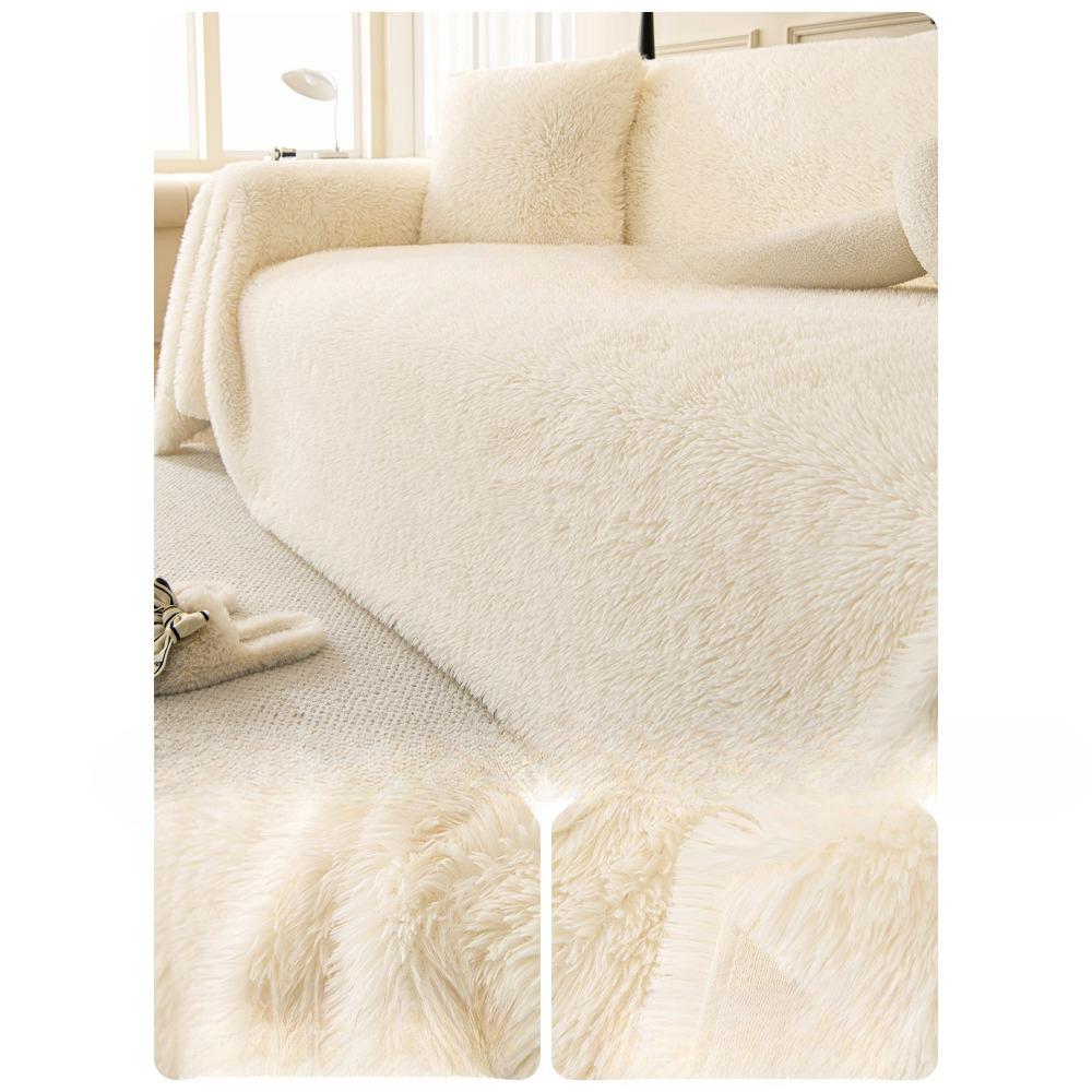 

Зимний плюшевый чехол для дивана, тканевое полотенце, универсальное универсальное утолщенное нескользящее покрытие для дивана, полное одеяло 180*130cm