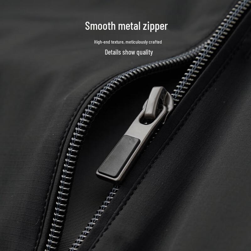 Shanshan Men's Business Casual Stand-Collar Jacket