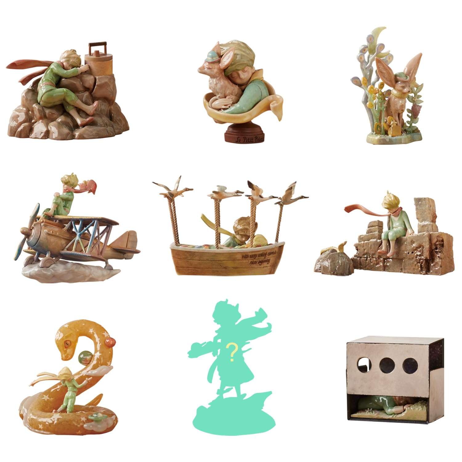 

Маленький принц Zu&Pi Маленький принц 2: Бродячие Звезды Торговые Фигурки 1 Коробка (8 фигур)