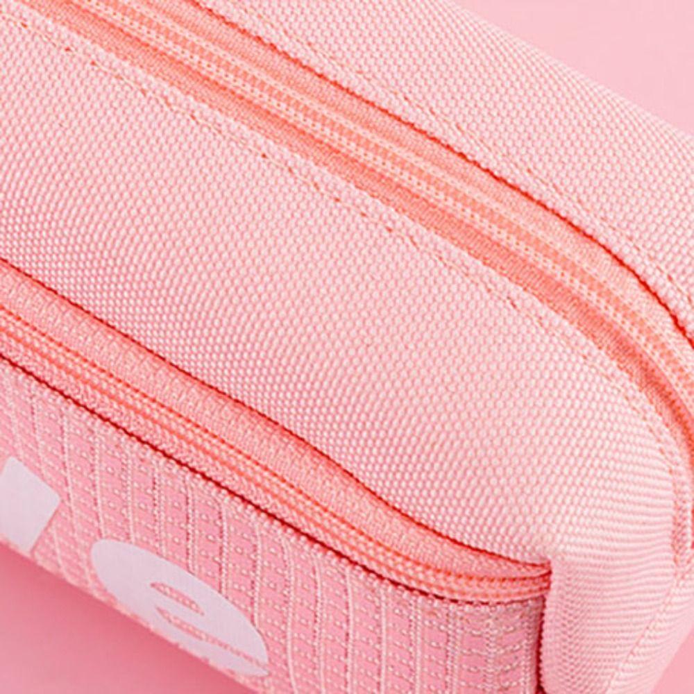 Large Capacity Pencil Case Waterproof Stationery Organizer High Quality Pen Pouch  Students