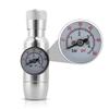 Upgraded Mini Co2 Charger(two-stage), 0-60 PSI Beer Co2 Regulator Stable Pressure Control Homebrew Mini Keg Growler Charger Kit