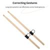 2Pcs Drumstick Control Clip Finger Ring Auxiliary Drumsticks Grips Anti Slip Drumsticks Accessories