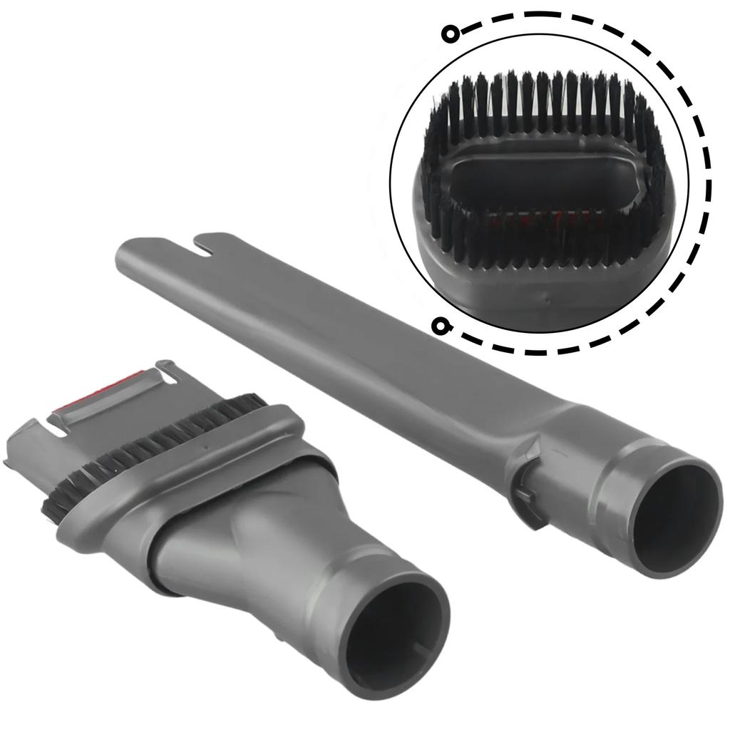 Two-in-Wide Brush Crevice Tool For Dyson DC58,DC59,V6 DC30 DC34 Vacuum Cleaner Brush+Crevice Tool For Cleaning Dust