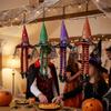 Striped Long Legs Long Leg Witch Hanging Ornament Party Witch Leg Pendant  Haunted Escape Room