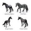 Animal Static Simulated Pony  Cake Topper Figures Horse Model