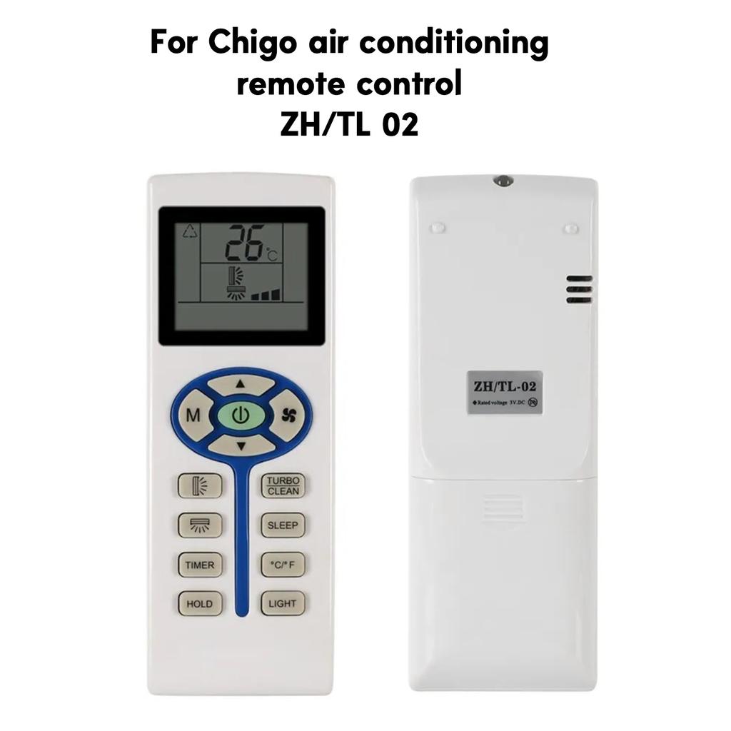 LCD Air Conditioner Remote Control for CHIGO ZH/TL02 Airconditioner Conditioning Remote Controller Replace
