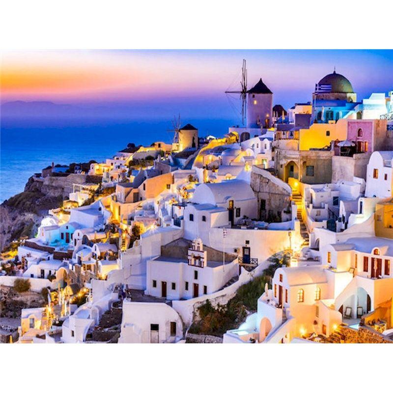 

Наборы для алмазной живописи, полная алмазная мозаика, пейзажная вышивка, хобби и рукоделие, домашний декор Full Round 20x30CM