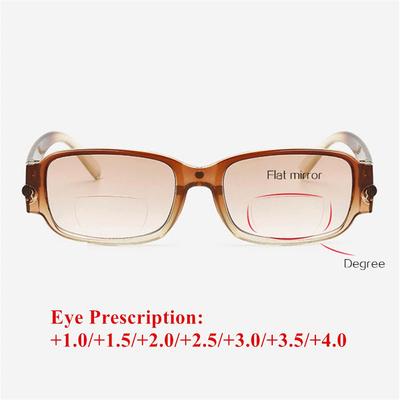 Classic Dual-use Near-far Presbyopia Eyeglasses Read Eyewears Light Resin Reading Glasses