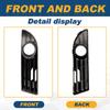 Fog Light Frame Lamp Trim Grill Cover Under Front Bumper For VW POLO 2006-2009 6Q0853665E 6Q0853666E Car Accessories