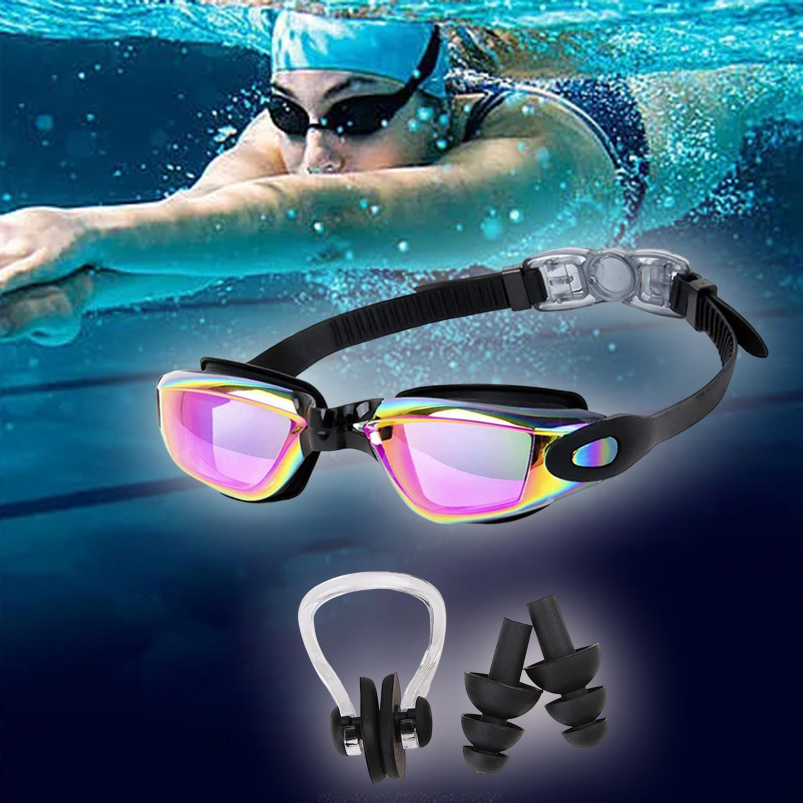 Premium Swim Goggles for and Comfort фиолетовый