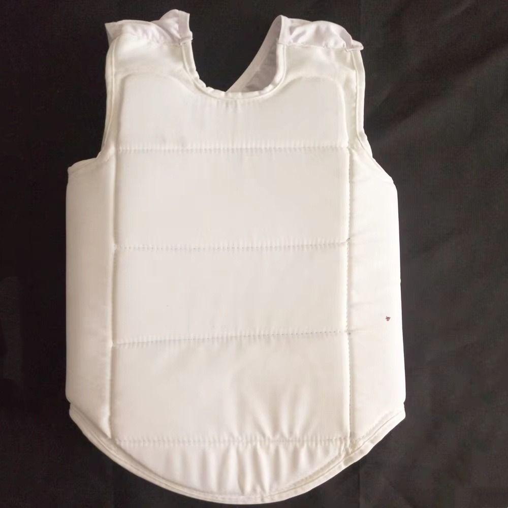 Adjustable Taekwondo Protector Vest Heavy Punching Karate Chest Protective  Men Women