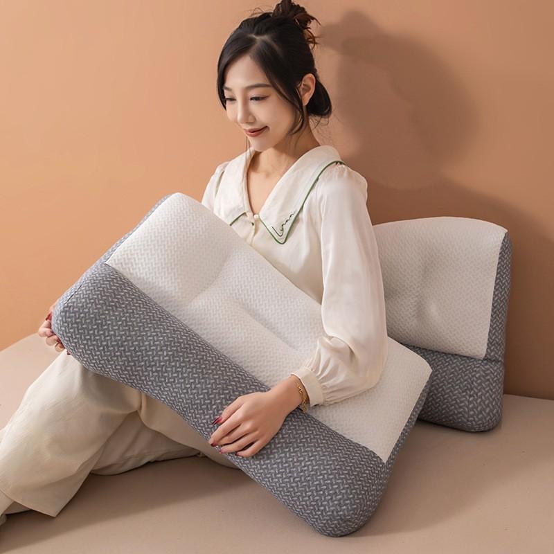 Ergonomic Cervical Support Pillow Neck Pain Relief Sleep Aid Hotel Grade Memory Foam Alternative
